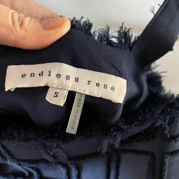 New without tags. Gorgeous Endless Rose dress in Navy. Size small. - Picture 5 of 6
